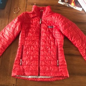 Red Patagonia Nano Puff Jacket
